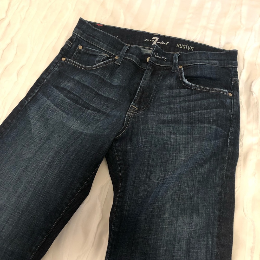 7 for All Mankind Austyn Jeans in Dark Wash